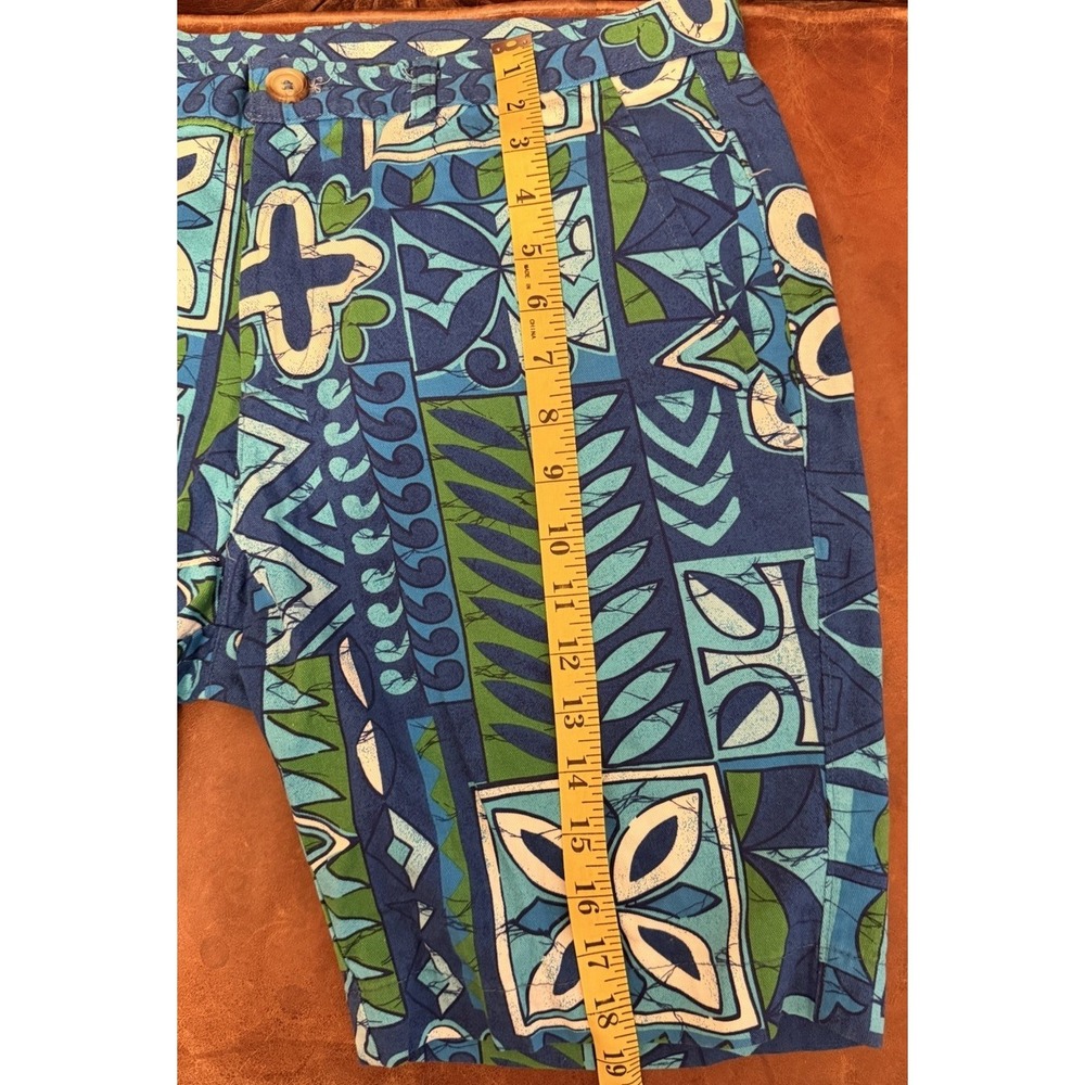 Vintage Kennington California Tiki Print Shorts Mens M 60s 70s Made USA - Picture 14 of 14